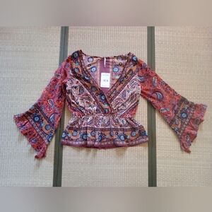 Free People Rosalie Top XS